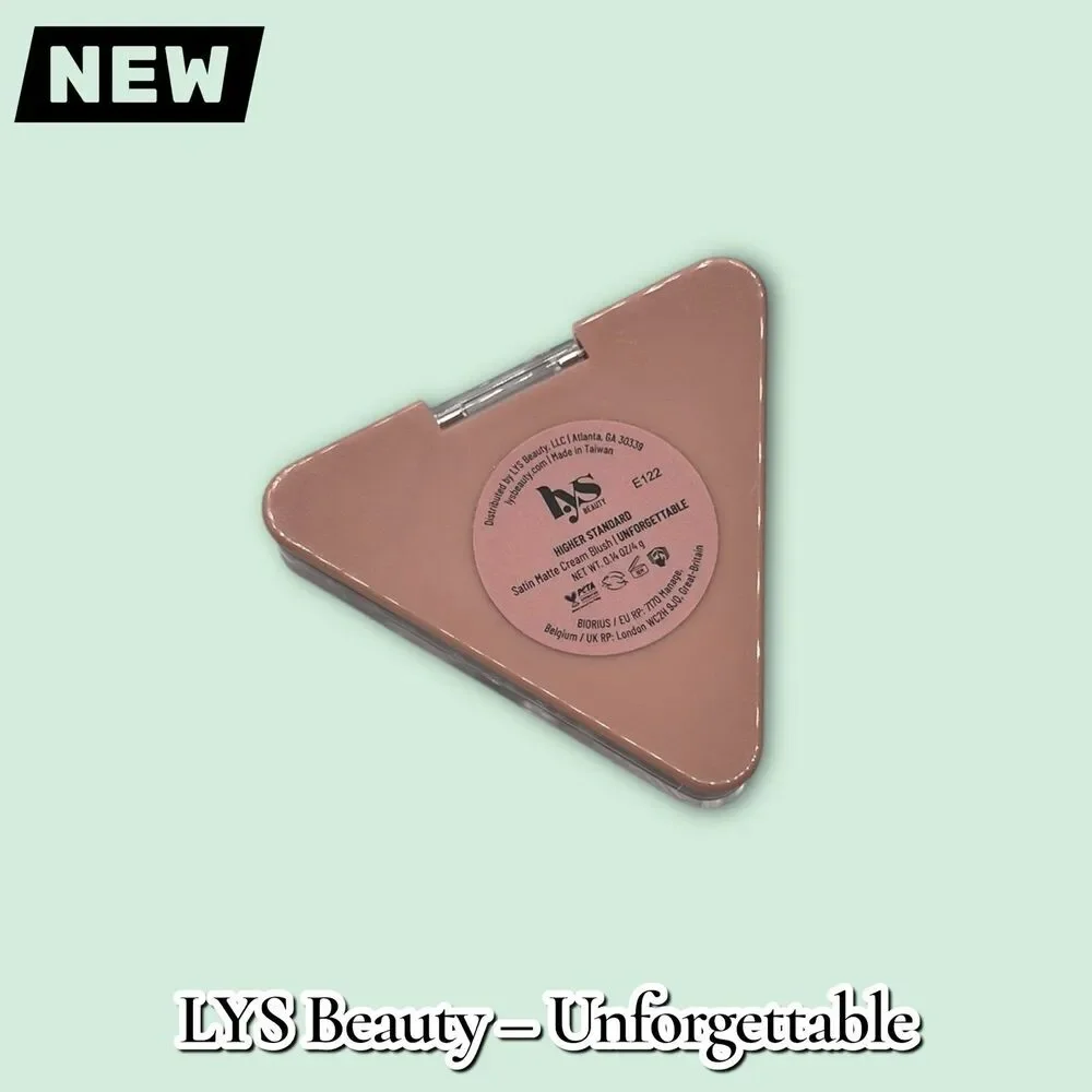 New LYS Beauty Higher Standard Satin Matte Cream Blush – Unforgettable